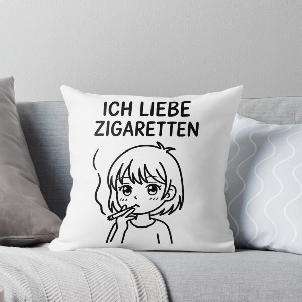 Item preview, Ich liebe Zigaretten – Wortspiel Design designed and sold by LoFizzy.