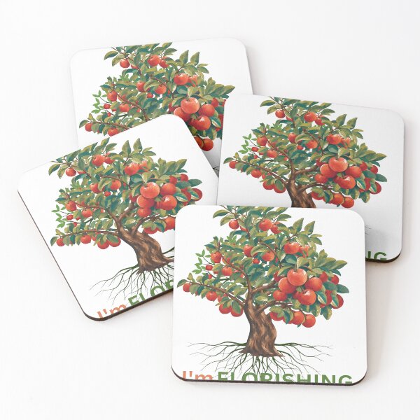 Item preview, I'm Flourishing – Rooted Growth Inspirational Tree Design designed and sold by CKADigital.