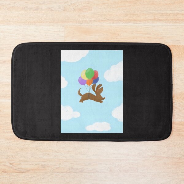 Item preview, Dreaming Dachshund Illustration by Gabasho - Cute and Whimsical Dog Art designed and sold by ColeMck.