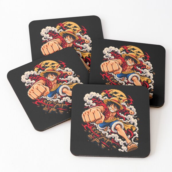 Item preview, Monkey D Luffy Gum Gum One Piece Pirate designed and sold by Pandaburba.