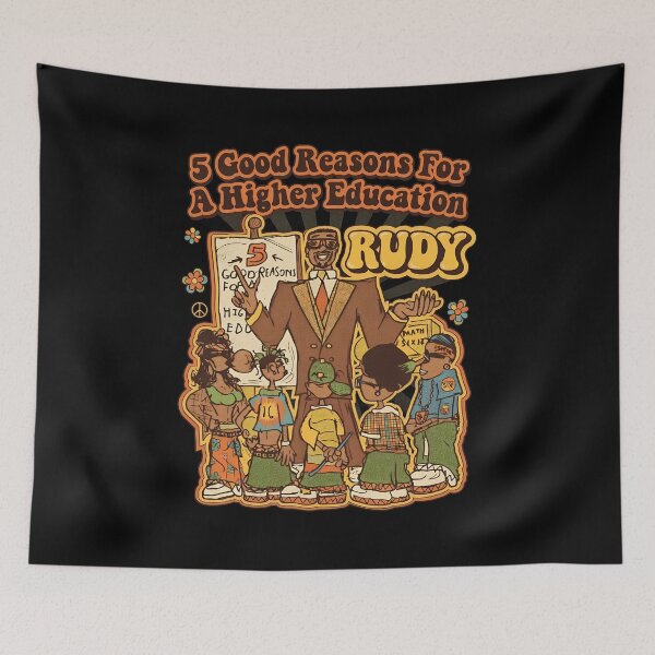 Item preview, 5 Good Reasons Rudy Education designed and sold by AnnamarieRath.