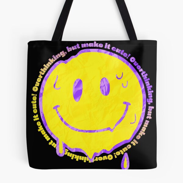 Item preview, "Overthinking But Make It Cute" Retro designed and sold by ShopCNTS.