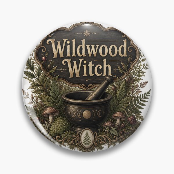 Item preview, Wildwood Witch Vintage Witch Shop Sign designed and sold by KristenosNehk.