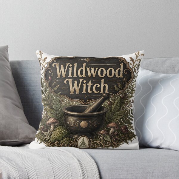 Item preview, Wildwood Witch Vintage Witch Shop Sign designed and sold by KristenosNehk.