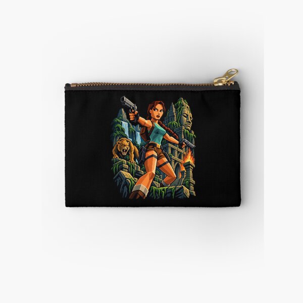 Artikelvorschau, Klassisches Lara Croft Tomb Raider Retro-Gaming entworfen und verkauft von Pandaburba.