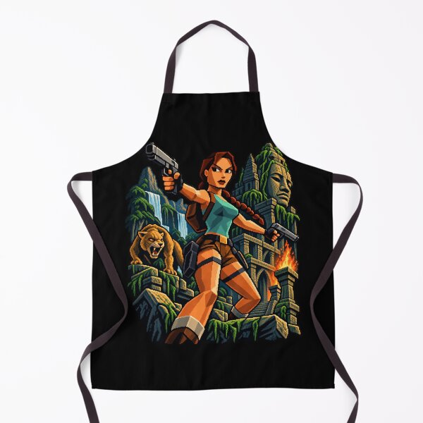 Item preview, Classic Lara Croft Tomb Raider Retro Gaming designed and sold by Pandaburba.