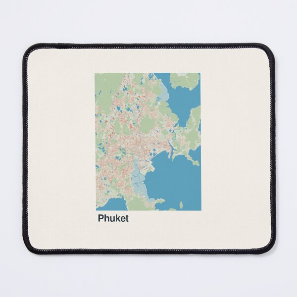 Item preview, Phuket Minimalistic Map Art designed and sold by MapsNerd.
