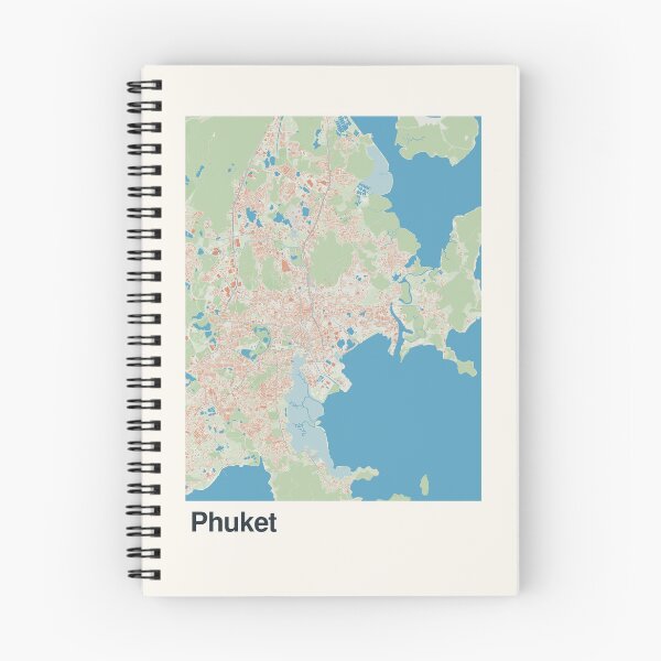Item preview, Mapa minimalista de Phuket designed and sold by MapsNerd.