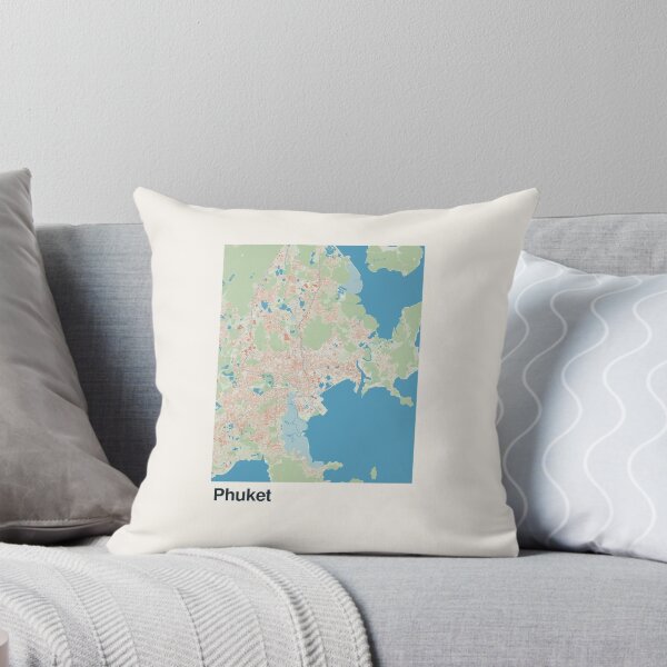 Item preview, Phuket Minimalistic Map Art designed and sold by MapsNerd.