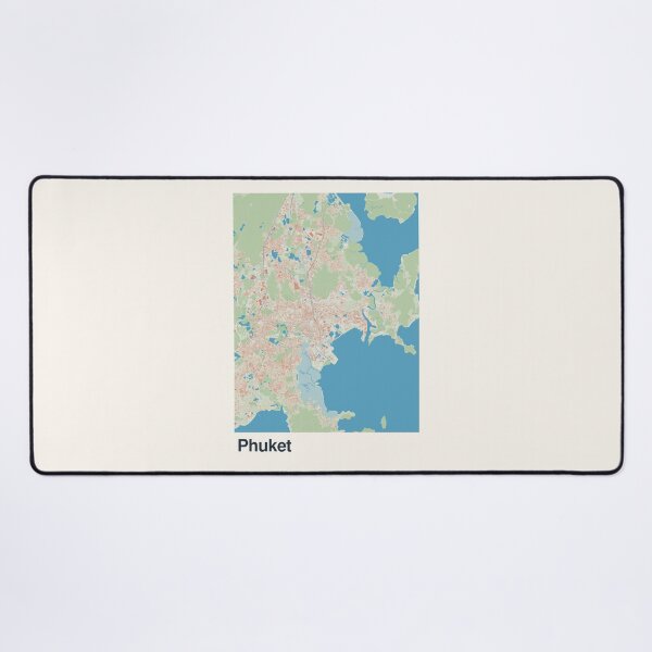 Item preview, Phuket Minimalistic Map Art designed and sold by MapsNerd.