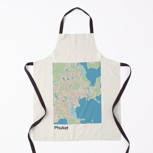 Artikelvorschau, Minimalistische Kartenkunst von Phuket entworfen und verkauft von MapsNerd.