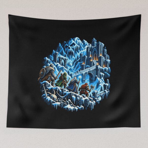 Item preview, Icewind Dale Forgotten Realms Frozen Adventure designed and sold by Pandaburba.