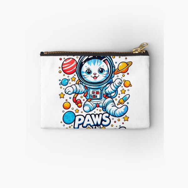 Item preview, Cute Astronaut Cat in Space – Paws in SPACCC Cosmic Cat designed and sold by RED-BUBBLE131.