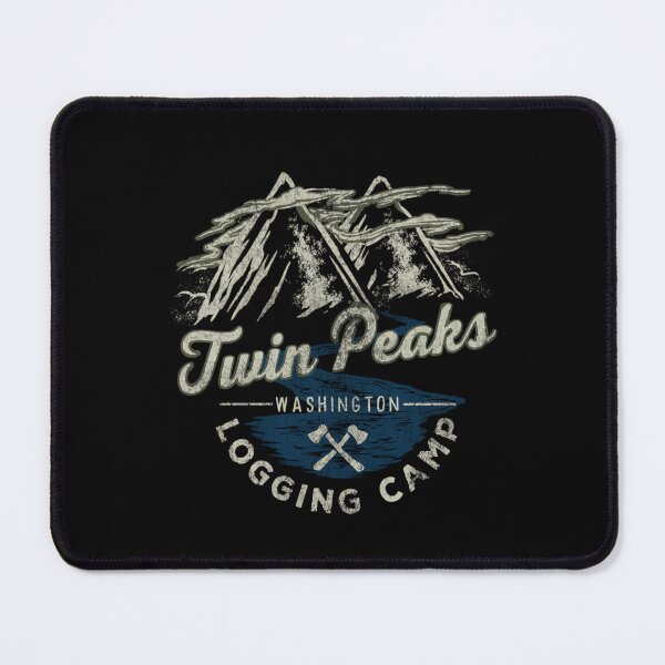 Item preview, Twin Peaks Washington Logging Camp Mountain Scene designed and sold by GabrielBelis.