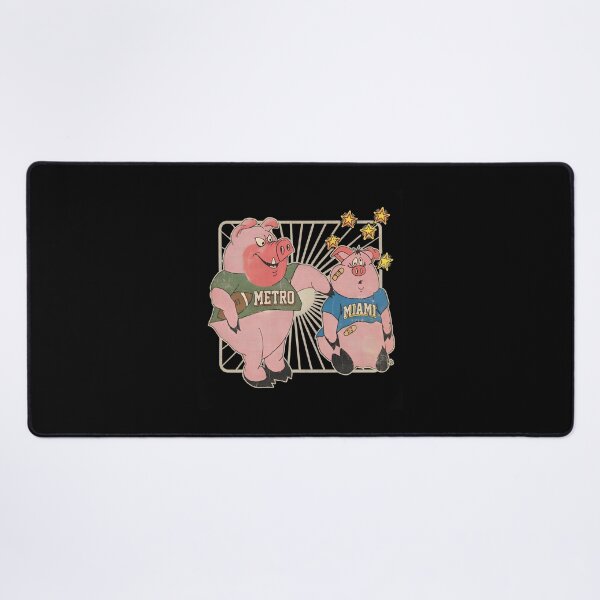 Item preview, Pig Football Metro vs Miami designed and sold by AnnamarieRath.
