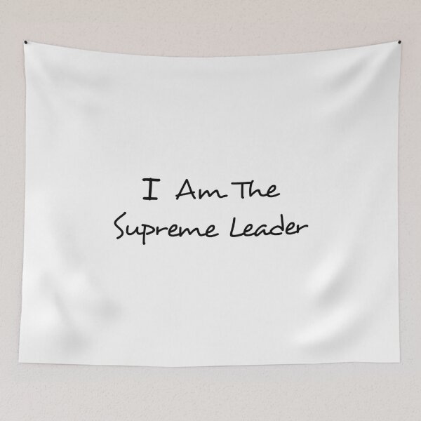 Item preview, Yo soy el líder supremo designed and sold by JohnChocolate.