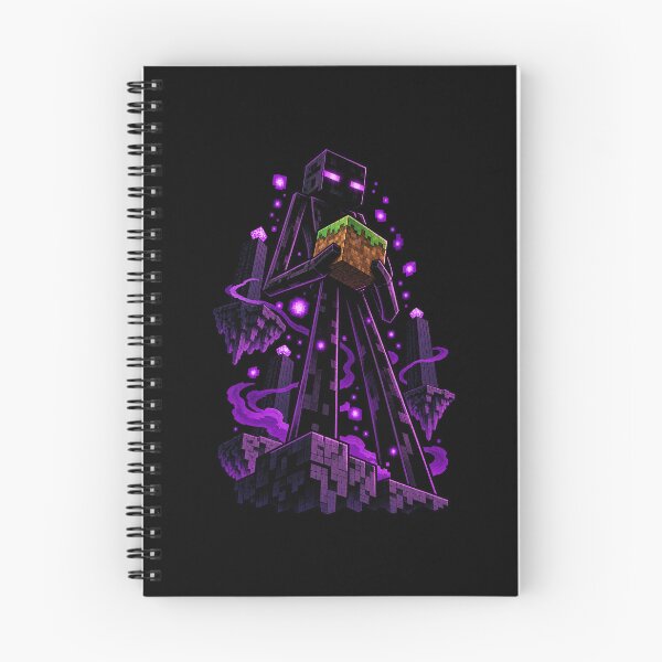 Item preview, Minecraft Enderman Purple End Dimension designed and sold by Pandaburba.