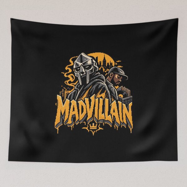 Item preview, MF DOOM Madvillain Mask Hip Hop designed and sold by Pandaburba.