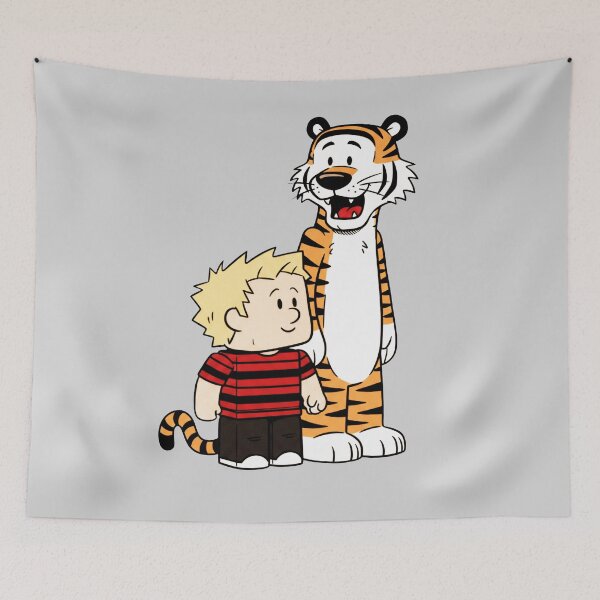 Item preview, Calvin and Hobbes Smiling designed and sold by shaohadran.