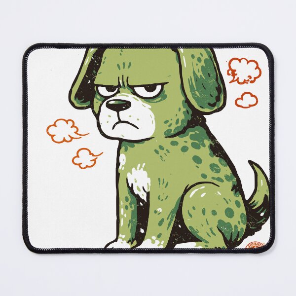 Item preview, Moody Dog Go Away Poster designed and sold by Matinez Pink.