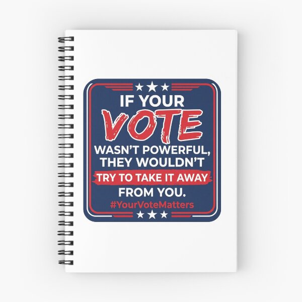 Item preview, If Your Vote Wasnt Powerful Voting Rights Activist Quote Democracy Voter Registration Statement designed and sold by raedattia.