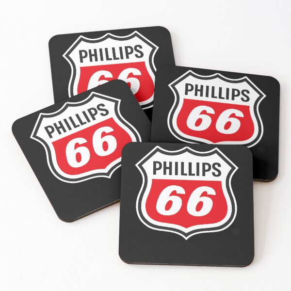 Item preview, Phillips Highway 66 Red White Road Shield designed and sold by GabrielBelis.
