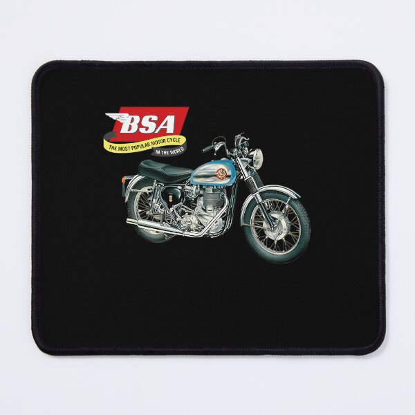Item preview, British Blue Motorcycle Road Machine designed and sold by GabrielBelis.
