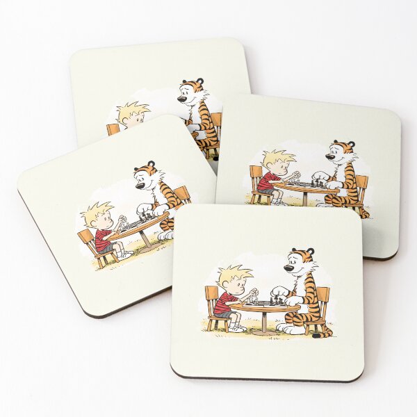 Item preview, Calvin y Hobbes jugando al ajedrez designed and sold by shaohadran.