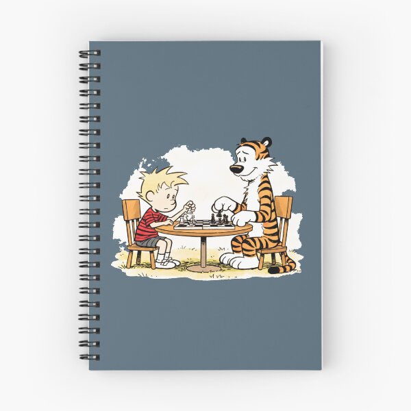Item preview, Calvin and Hobbes Playing Chess designed and sold by shaohadran.