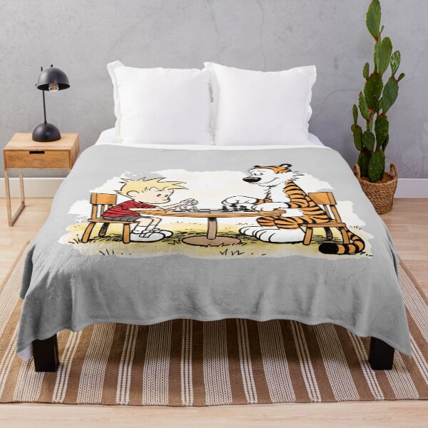 Item preview, Calvin and Hobbes Playing Chess designed and sold by shaohadran.