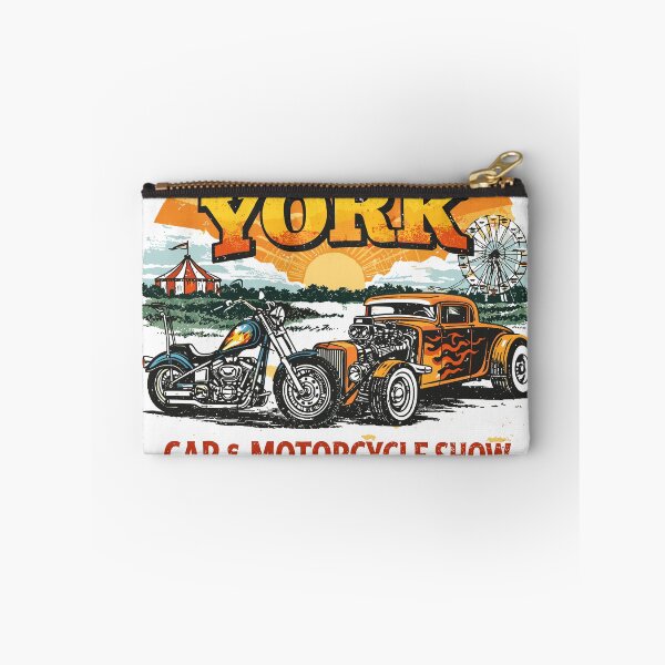 Item preview, Summer York Car & Motorcycle Show Poster designed and sold by Matinez Pink.