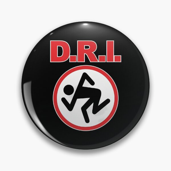 Artikelvorschau, D.R.I. Logo Retro Crossovers Thrash entworfen und verkauft von BlueSarcasm.