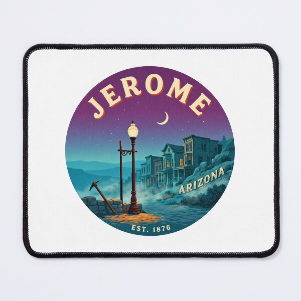 Item preview, Jerome Arizona: Historic Night Mining Town designed and sold by CircinusStore.