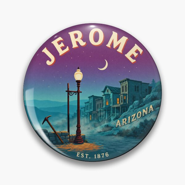 Item preview, Jerome Arizona: Historic Night Mining Town designed and sold by CircinusStore.