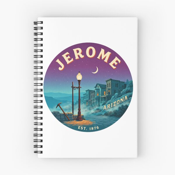 Item preview, Jerome Arizona: Historic Night Mining Town designed and sold by CircinusStore.