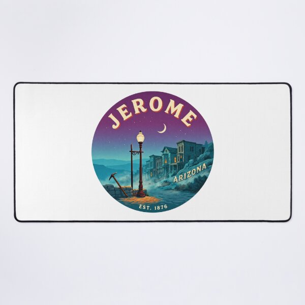 Item preview, Jerome Arizona: Historic Night Mining Town designed and sold by CircinusStore.