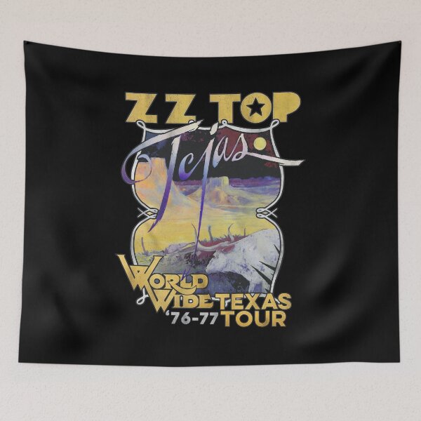 Item preview, ZZ Top Tejas World Wide Texas Tour 1976-77  designed and sold by Annabelummings.