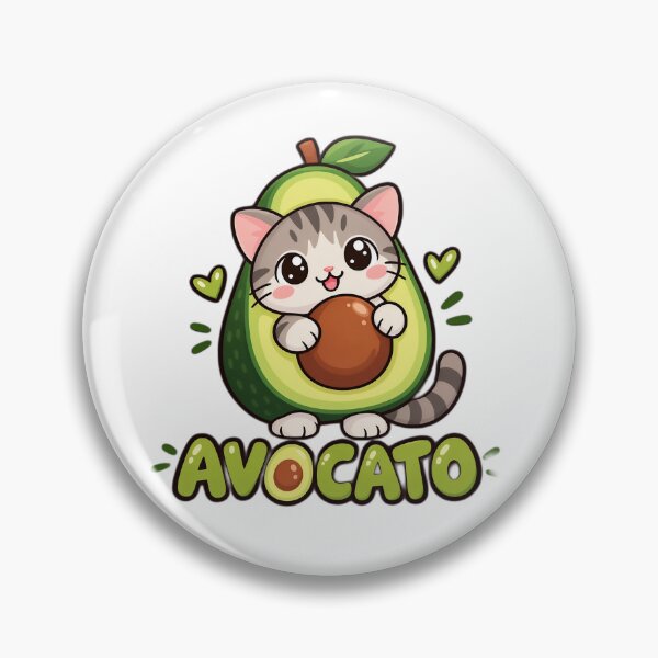 Item preview, Avocato – The Purr-fectly Ripe Cat ?? designed and sold by Mohitt09.