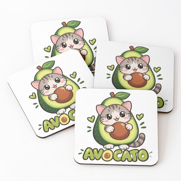 Item preview, Avocato – The Purr-fectly Ripe Cat ?? designed and sold by Mohitt09.
