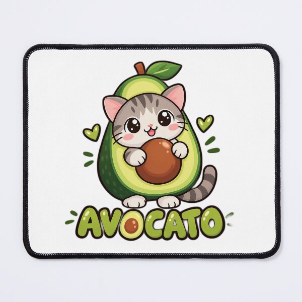Item preview, Avocato – The Purr-fectly Ripe Cat ?? designed and sold by Mohitt09.