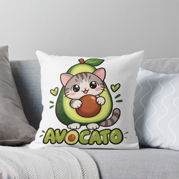 Item preview, Avocato – The Purr-fectly Ripe Cat ?? designed and sold by Mohitt09.