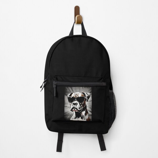 Item preview, Boxer Dog With Sunglasses (Black  White Pop Art) designed and sold by uza-nHornber.