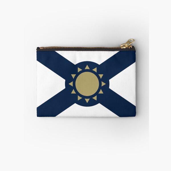 Item preview, Simplified Florida Flag in Blue, Bronze, and White designed and sold by Karate Octopus.