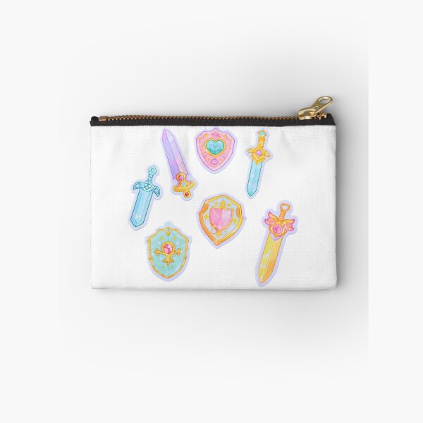 Item preview, Kawaii Magical Girl Swords and Shields Pastel Gems designed and sold by NicolasGlowArt.