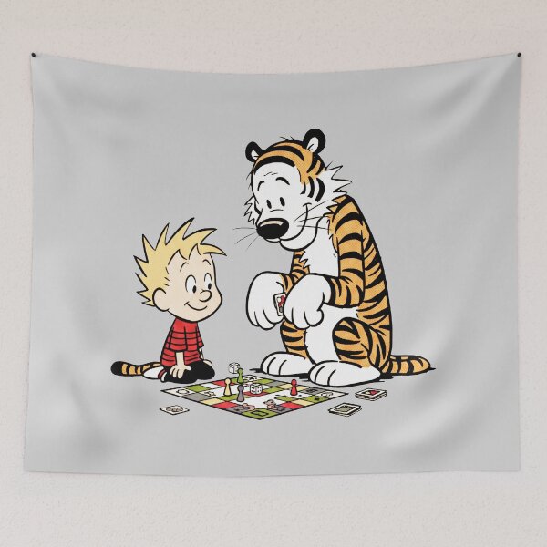 Item preview, Calvin and Hobbes Board Game Fun designed and sold by shaohadran.