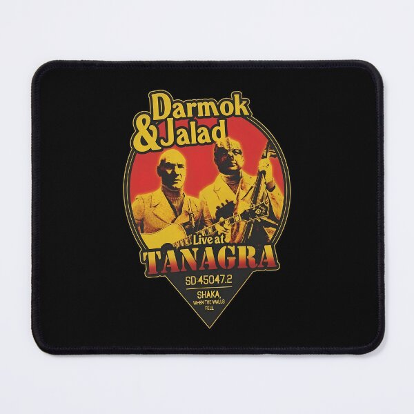 Item preview, Darmok & Jalad Live At Tanagra Retro Patch designed and sold by BlueSarcasm.