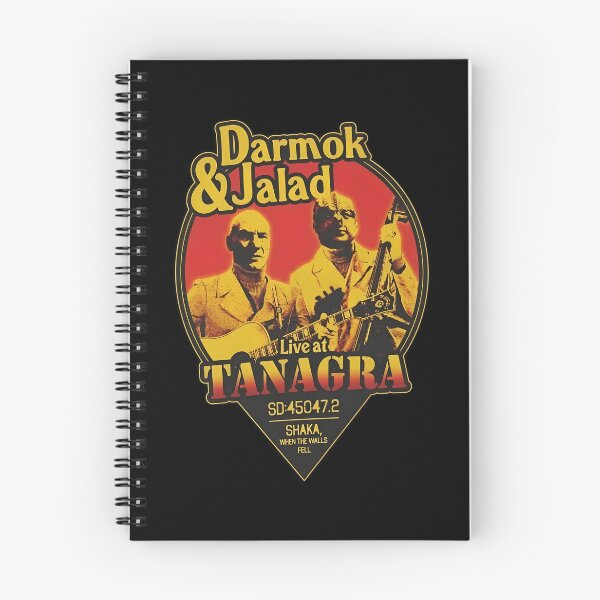 Item preview, Darmok & Jalad Live At Tanagra Retro Patch designed and sold by BlueSarcasm.