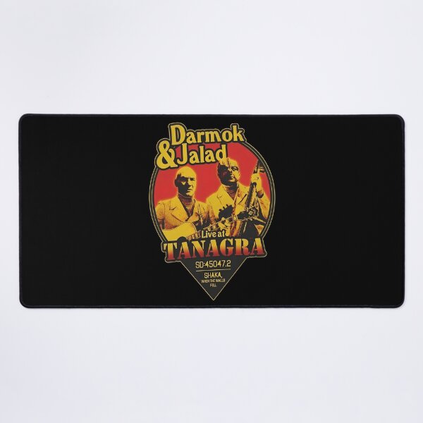 Item preview, Darmok & Jalad Live At Tanagra Retro Patch designed and sold by BlueSarcasm.
