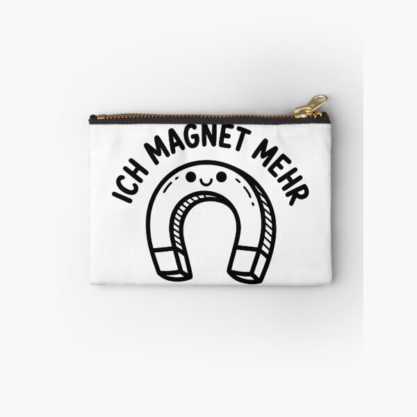 Artikelvorschau, Ich magnet mehr – lustiges Wortspiel Design entworfen und verkauft von LoFizzy.