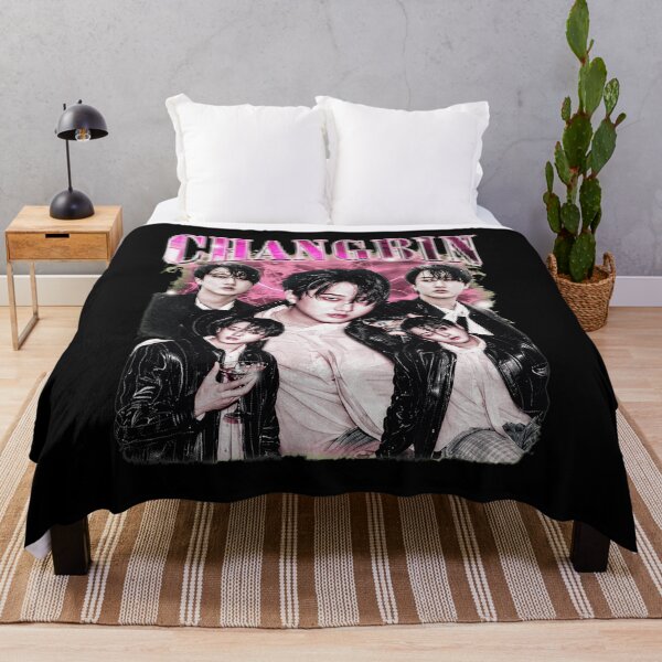 Item preview, Changbin Vintage Retro Kpop Idol Fan  designed and sold by MalikHobb94818.